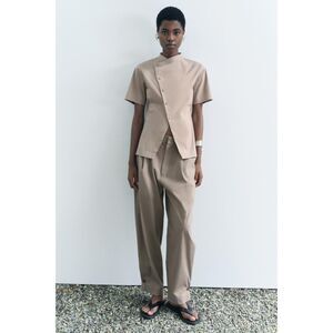 ZARA ASYMMETRICAL SHIRT ZW COLLECTION